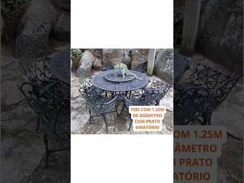 MESAS DE ALUMÍNIO PRA JARDIM 🤩🤩 VÁRIOS MODELOS