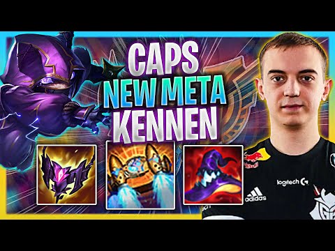 CAPS IS SO CLEAN WITH KENNEN NEW META! | G2 Caps Plays Kennen Mid vs Qiyana!  Season 2023