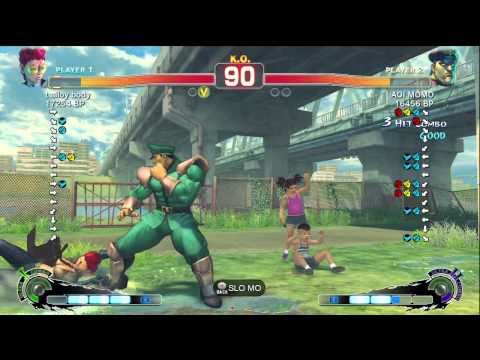AOI MOMO [Bison] vs t alloy body [Viper] SSF4 Japanese Online Ranked Matches - TRUE-HD