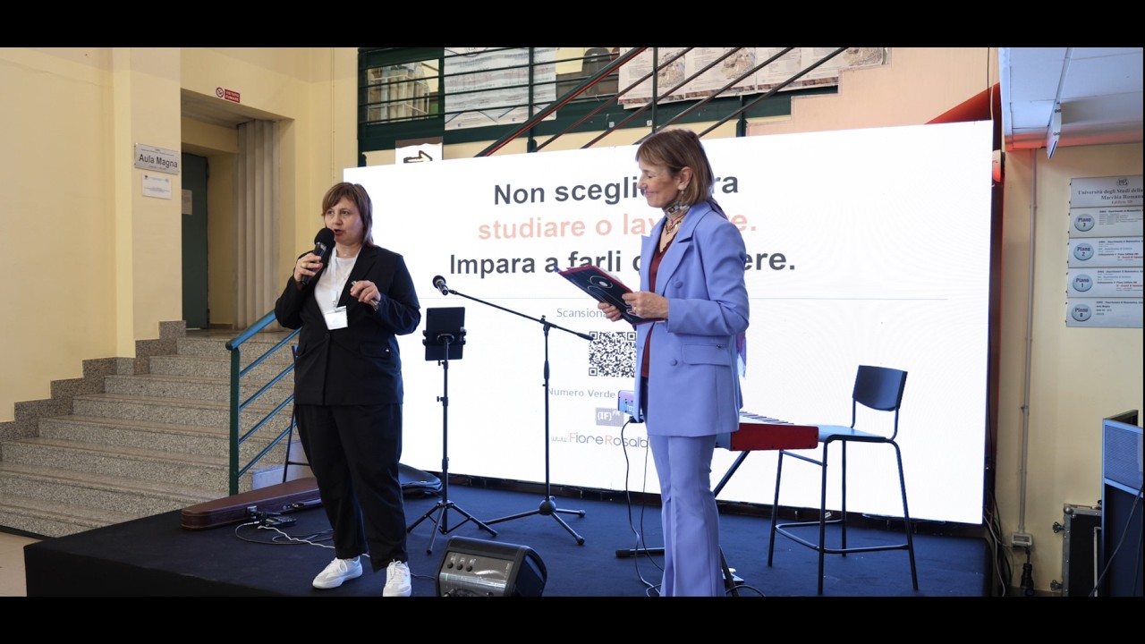Rosalba Fiore all’Università della Basilicata durante Indiana Jobs 2026