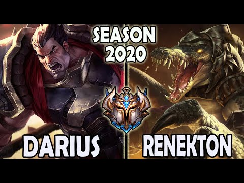 OTP Darius vs Renekton TOP - Lol Korea Ranked