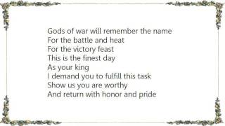 Battlelore - Storm of the Blades Lyrics