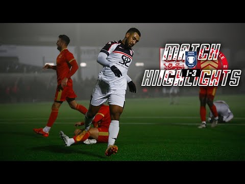 Highlights - Faversham Town 1 Whitstable Town 3 - Kent Senior Trophy