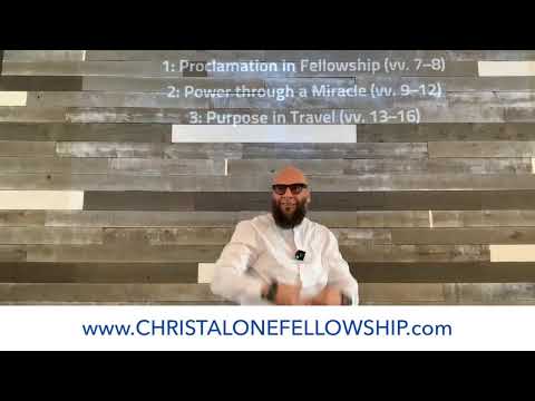 Acts 20:7-16 “Fellowship Marked by Proclamation and Power.”