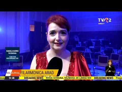 Concert umanitar la Filarmonica Arad pentru copiii din Ucraina