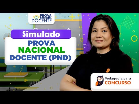 Simulado para a Prova Nacional Docente (PND) | Pedagogia para Concurso