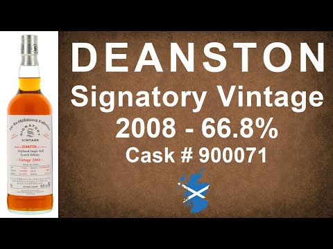 Deanston 2008 / 2019 Sigantory Vintage from whisky.de Scotch Whisky Review #355 from WhiskyJason