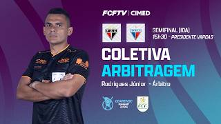 COLETIVA ARBITRAGEM CEARENSE SUPERBET 2026 - RODRIGUES JÚNIOR