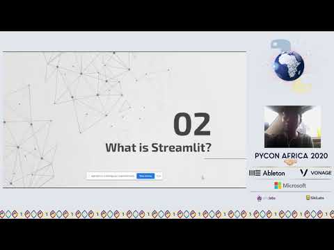Steven Kolawole - Streamlit: The Fastest Way to build Data AppsTalk || PyCon Africa 2020