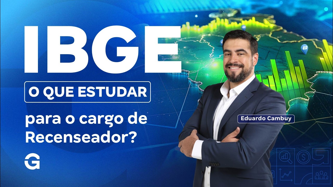Concurso IBGE: o que estudar para o cargo de Recenseador?