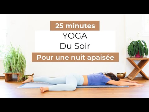 Yoga du soir, routine de 25m : relâcher les tensions pour une douce nuit