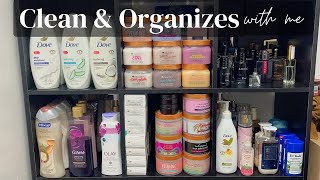 Clean and organize with me ASMR ( hygiene products)