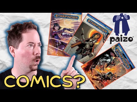 Paizo Just Cant Stop - Starfinder And Pathfinder Comics