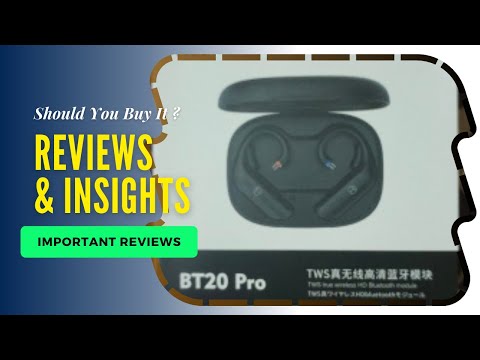 Reviews about the TRN BT20 Pro Earphones