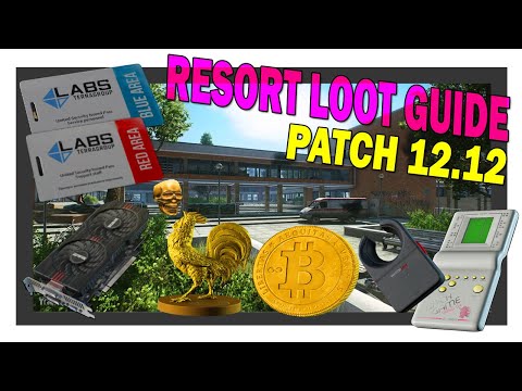 Resort Loot Guide - Patch 12.12 - IMinimann - Escape From Tarkov