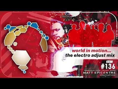 Englandneworder - World In Motion (The Electro Adjust Mix) (Visualiser from Epicast #136)