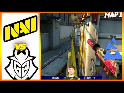 NAVI vs G2 - BLAST Premier Global Final - Map1 TRAIN - CSGO VOD