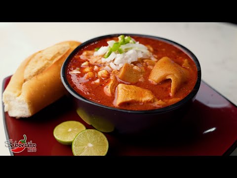 El Mejor Menudo con Maíz Pozolero - ¡Gracias por 100k Suscriptores! - "El Saborcito Rojo"