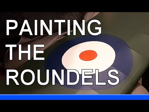 How to Paint Roundels on Model Aeroplane Wings