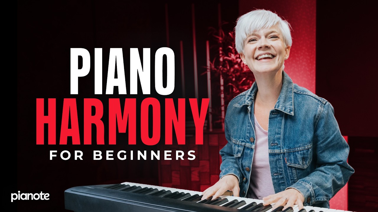 How To Harmonize A Melody (Beginner Piano Lesson)
