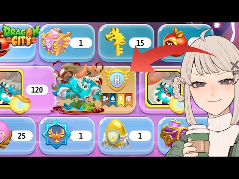 I WON THE HEROIC WHITE TIP - DRAGON CITY 🫢