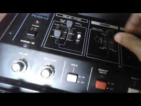 Vocal/talk sounds with Analog Synth. Roland Promars Compuphonic