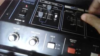 Vocal/talk sounds with Analog Synth. Roland Promars Compuphonic