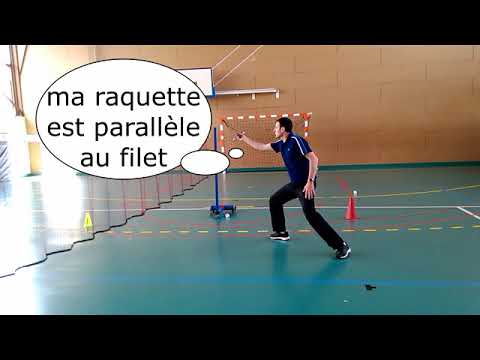 Badminton - Maniabilité filet déplacements