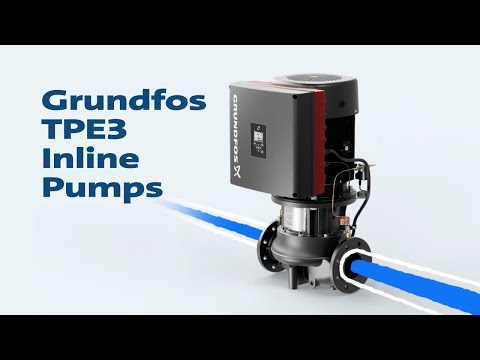 TPE3 Inline Pumps by Grundfos