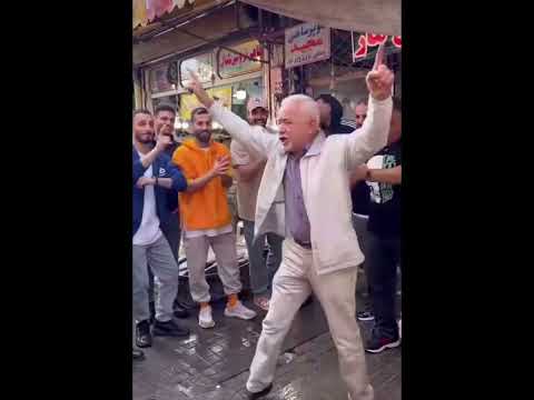 Sadegh Booghi in Rasht market