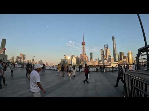 上海ウォーキングツアー |外灘と蘇州渓 |上海｜黄浦区｜外滩、苏州河夜景