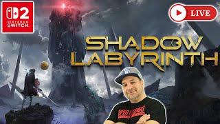 PAC-MAN is a Psycho Robot? Shadow Labyrinth Nintendo Switch 2 Live Gameplay | Is it worth it?
