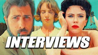 Asteroid City Interview - Scarlett Johansson, Jason Schwartzman, and the Cast Talk Wes Anderson