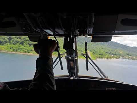 PUERTO OBALDÍA - ATERRIZAJE CORTO - DHC-6 TWIN OTTER