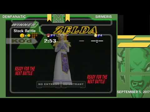Dewfanatic (Marth) vs. Sirmeris (Zelda) - Winners Finals