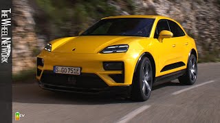 2025 Porsche Macan Turbo | Speed Yellow | Driving, Interior, Exterior