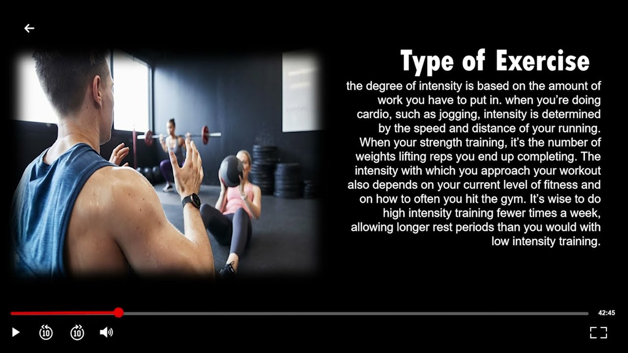 Module 2: Frequency, Intensity, Time and Type of Exercise (FITT)