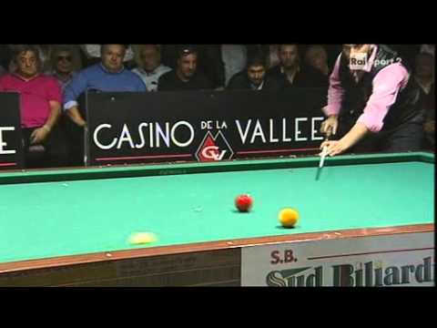 Chiusura set Daniele Montereali - 14 punti a chiudere - biliardo stecca 5 birilli