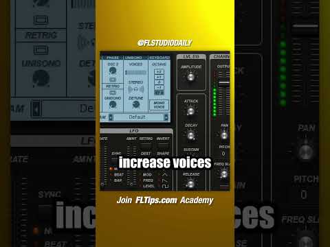 Sound Design Reese Bass With Stock Plugins | FL Studio Tutorial #shorts