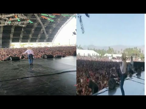 Yodeling Walmart Kid perform at Coachella Full performance (He killed it)