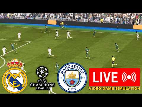 🔴 ريال مدريد ضد مانشستر سيتي - دوري أبطال أوروبا 2025/26 - النتيجة المباشرة ومحاكاة FC26