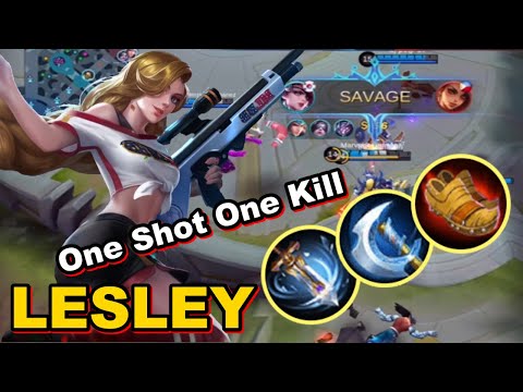Lesley Savage Gameplay | Lesley Best Build for Savage - Mobile Legends Bang Bang