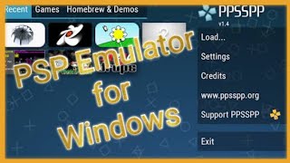 How to play PSP games on computer? Install PSP Emulator (PPSSPP) on Windows