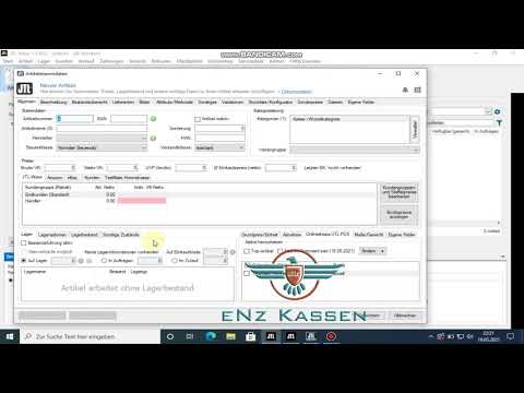 JTL Wawi - Artikel aus der Wawi in die Kasse laden. JTL Pos Datenabgleich für Produkte aus der Wawi