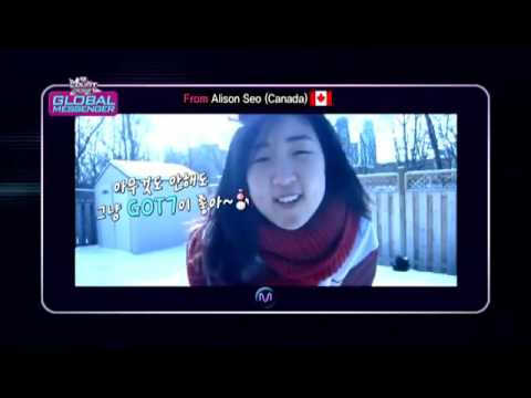 M COUNTDOWN EP 366 Global Messenger GOT7 2014 02