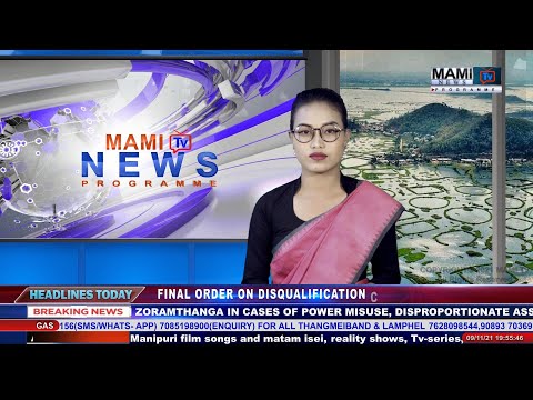 MAMITv PRIME TIME MANIPURI NEWS 9 NOVEMBER 2021 8:00 PM