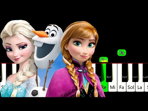 LET IT GO Tutorial PIAN (Frozen)