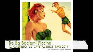 Ba Ba Baciami Piccina  ( DJ CASTELLO vs CRYSTAL JUICE rmx )