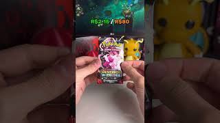 ABRINDO PACOTES POKÉMON - DESTINOS DE PALDEA (LUCRO OU PREJUÍZO?) #pokemon #pokemontcg #unboxing