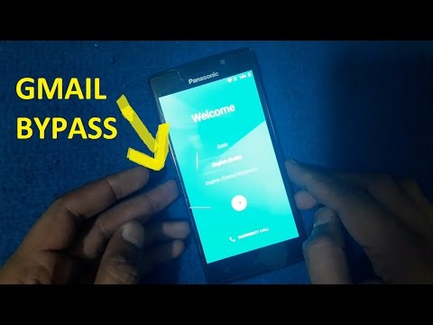 Panasonic P75 Google Account Verification Bypass Frp And Gmail Forget Solution Eazy
